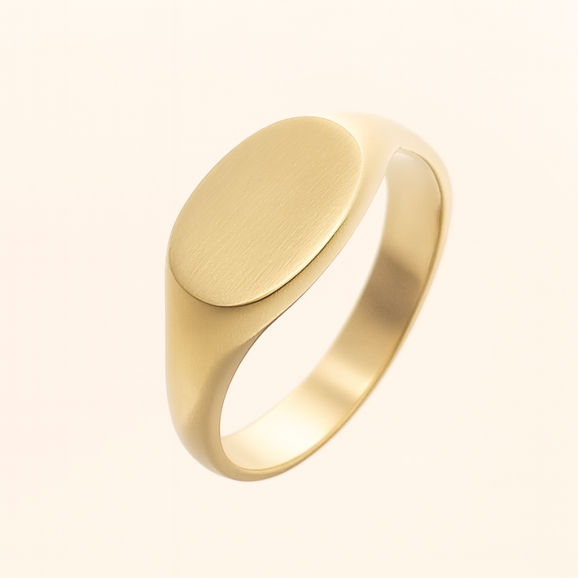 טבעת חותם זהב