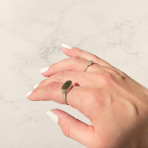 טבעת חותם אליפסה