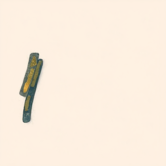 עגילים ארוכים מכסף מושחר עם פסי זהב בעבודת יד, עיצוב קומבו מודרני מאת שירלי קורן